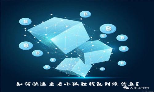 如何快速查看小狐狸钱包到账信息?
