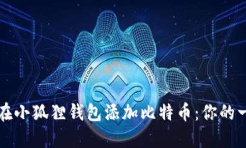 如何轻松在小狐狸钱包添加比特币：你的一步步指南